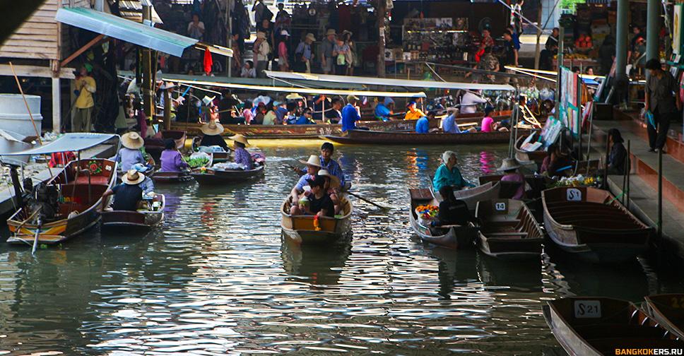 Плавучий рынок Damnoen Saduak Floating Market ★ Свой человек в Бангкоке