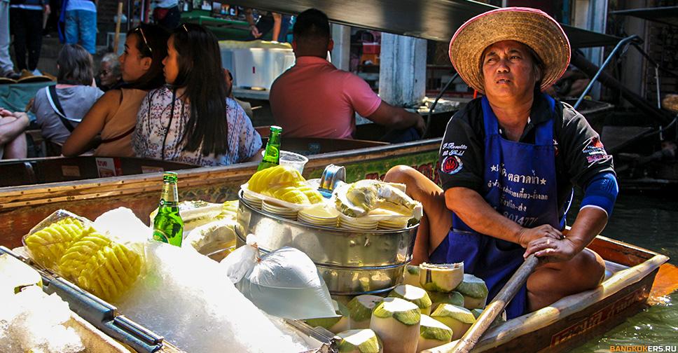 Плавучий рынок Damnoen Saduak Floating Market ★ Свой человек в Бангкоке