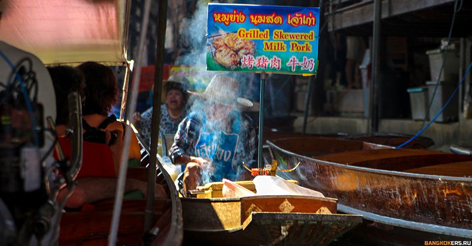 Плавучий рынок Damnoen Saduak Floating Market ★ Свой человек в Бангкоке