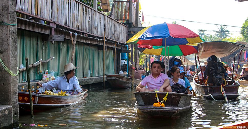 Плавучий рынок Damnoen Saduak Floating Market ★ Свой человек в Бангкоке