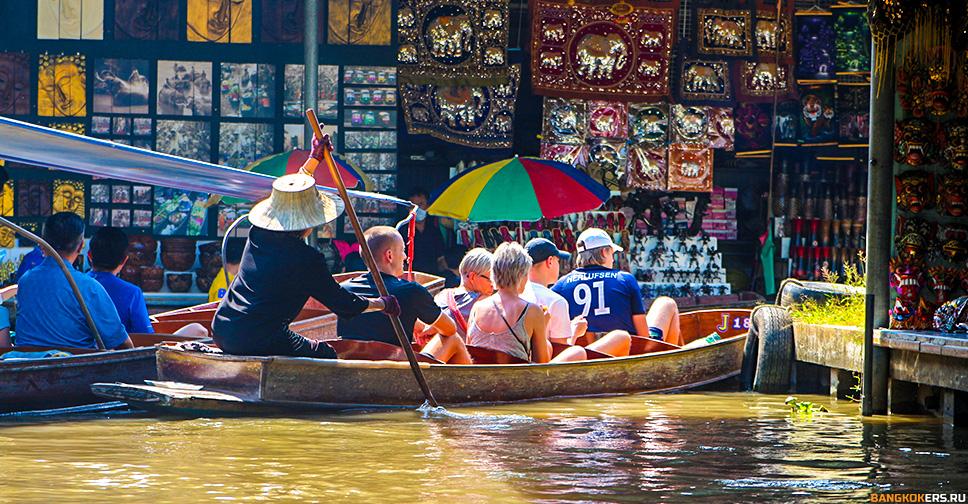 Плавучий рынок Damnoen Saduak Floating Market ★ Свой человек в Бангкоке
