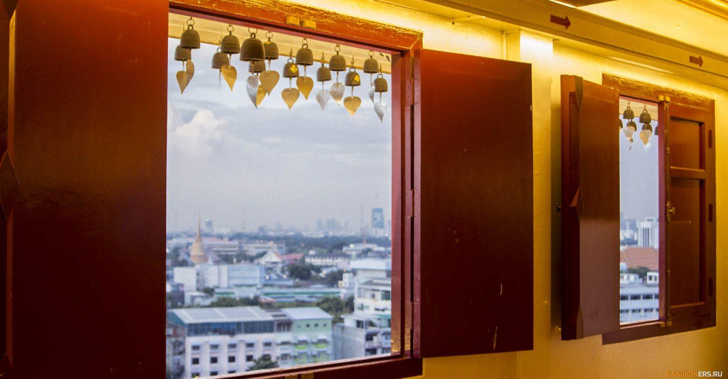 Храм Золотая гора в Бангкоке