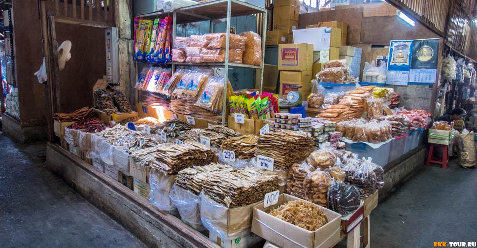 РЫНОК СУШЕНОЙ РЫБЫ В БАНГКОКЕ