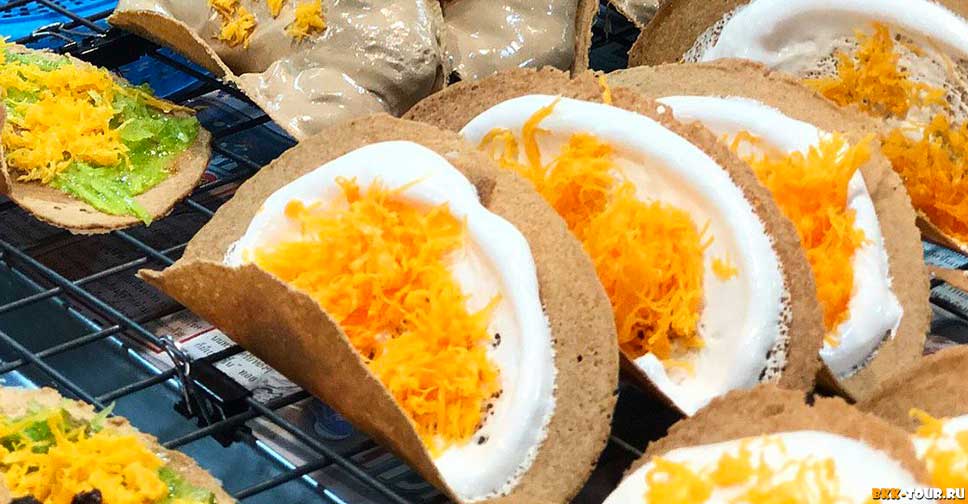 Каном буэ / ขนมเบื้อง / Khanom buang