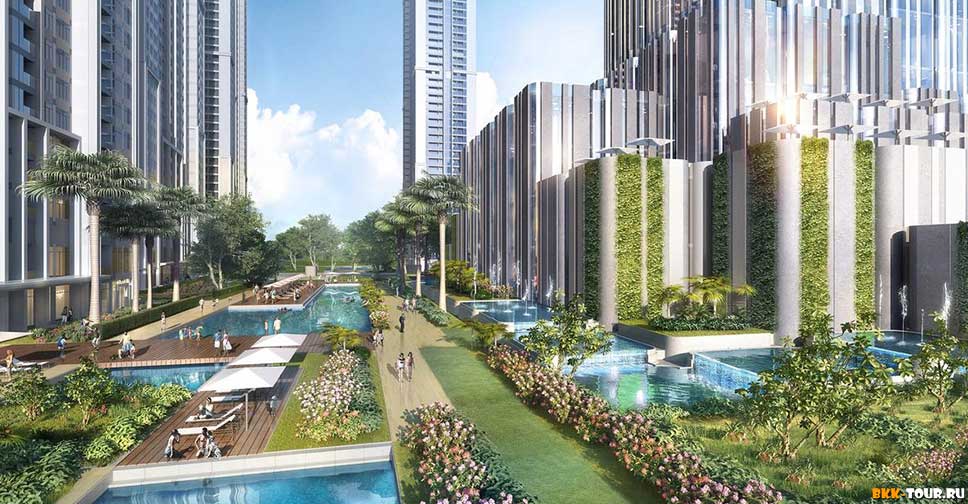 Kim Property Vinhomes Central Park - Лучшие отели с бассейном в Сайгоне (Хошимин)