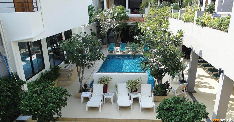 Забронировать номер в Sansuk Sauna & Guesthouse можно на нашем сайте заполнив дату прибытия и выезда.