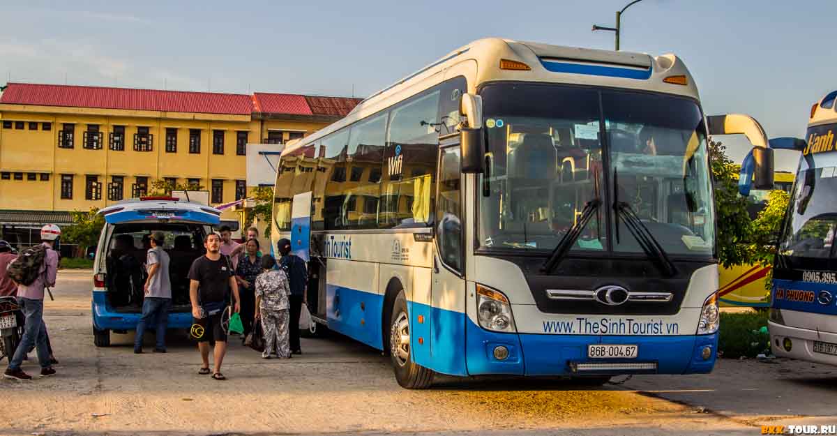 Автобус Ханой - Хюэ компании The Singh Tourist